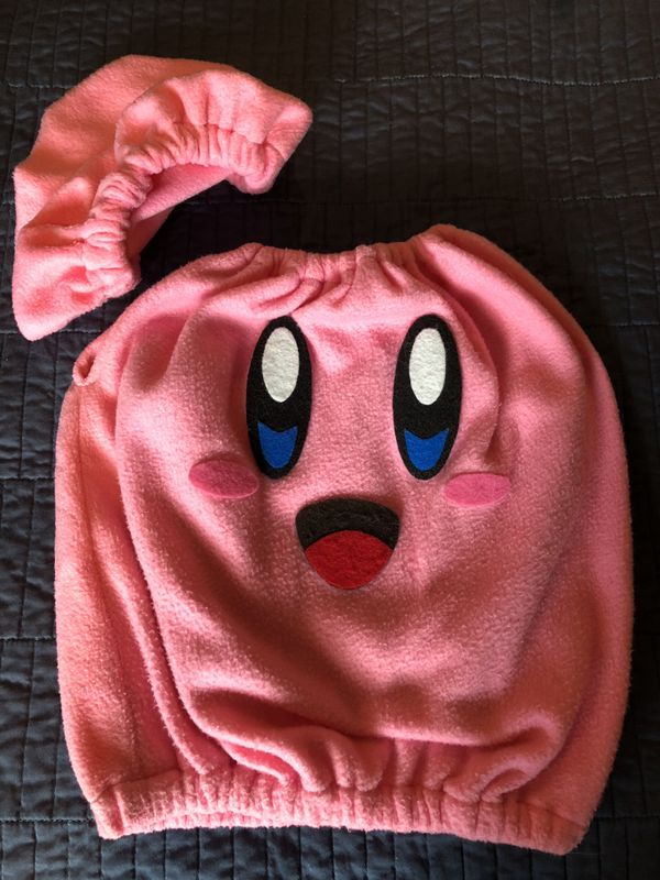 Homemade Kirby Costume kids size 2/3/4 for Sale in San Jose, CA OfferUp
