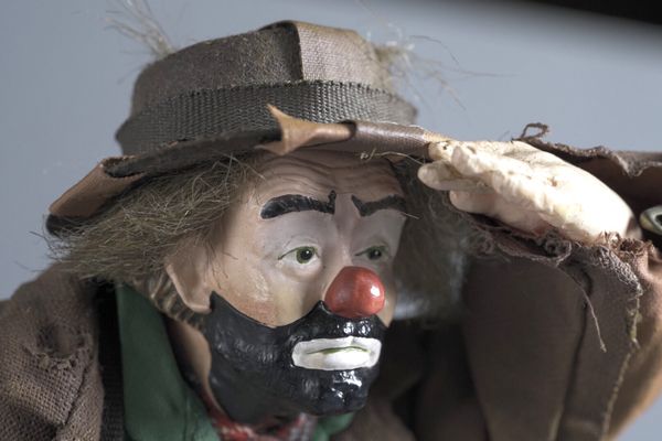 emmett kelly clown doll