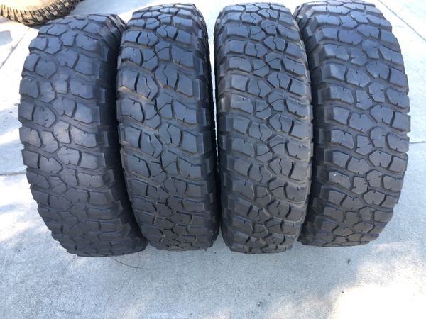 4used tires 255 85 16 LT BFGOODRICH-MUD -TERRAIN T/A for Sale in ...