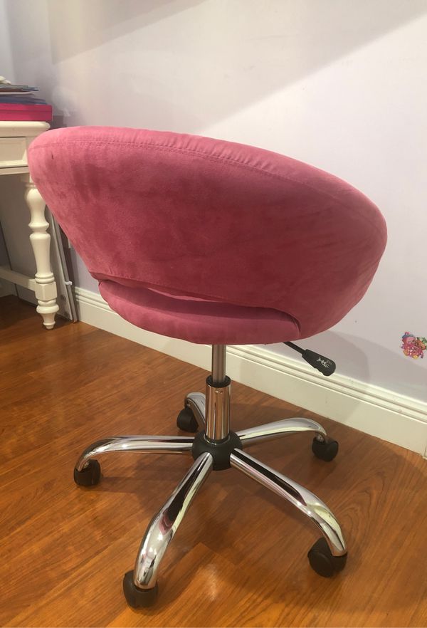Girly pink rolling chair! for Sale in Miramar, FL OfferUp