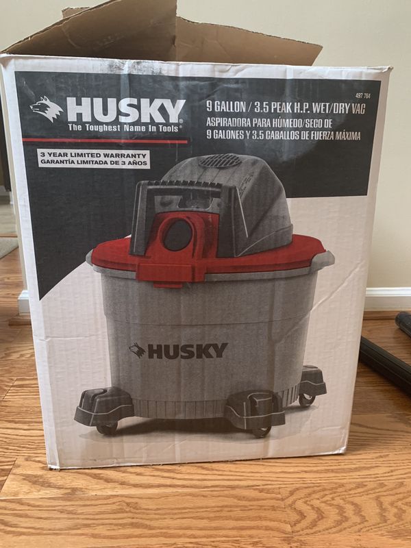 9 gallon HUSKY Wet/Dry Vac for Sale in Bowie, MD OfferUp