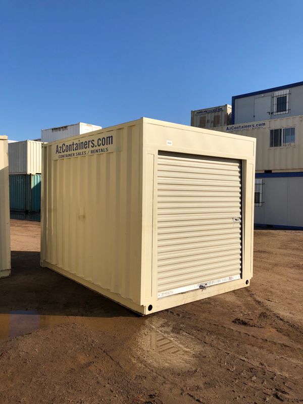 LOCAL 8x10 cargo shipping container storage connex wind and water tight