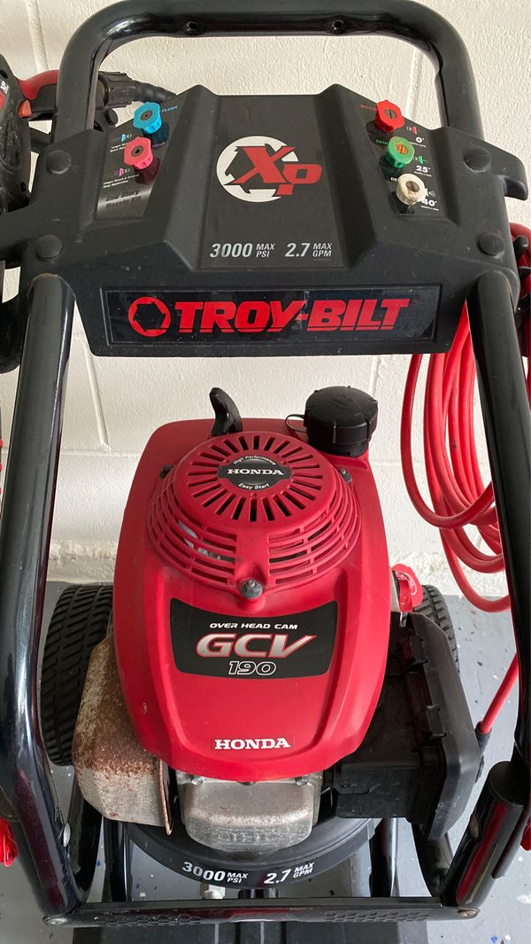 Troy Bilt 2600 Psi Pressure Washer With Honda Motor Manual