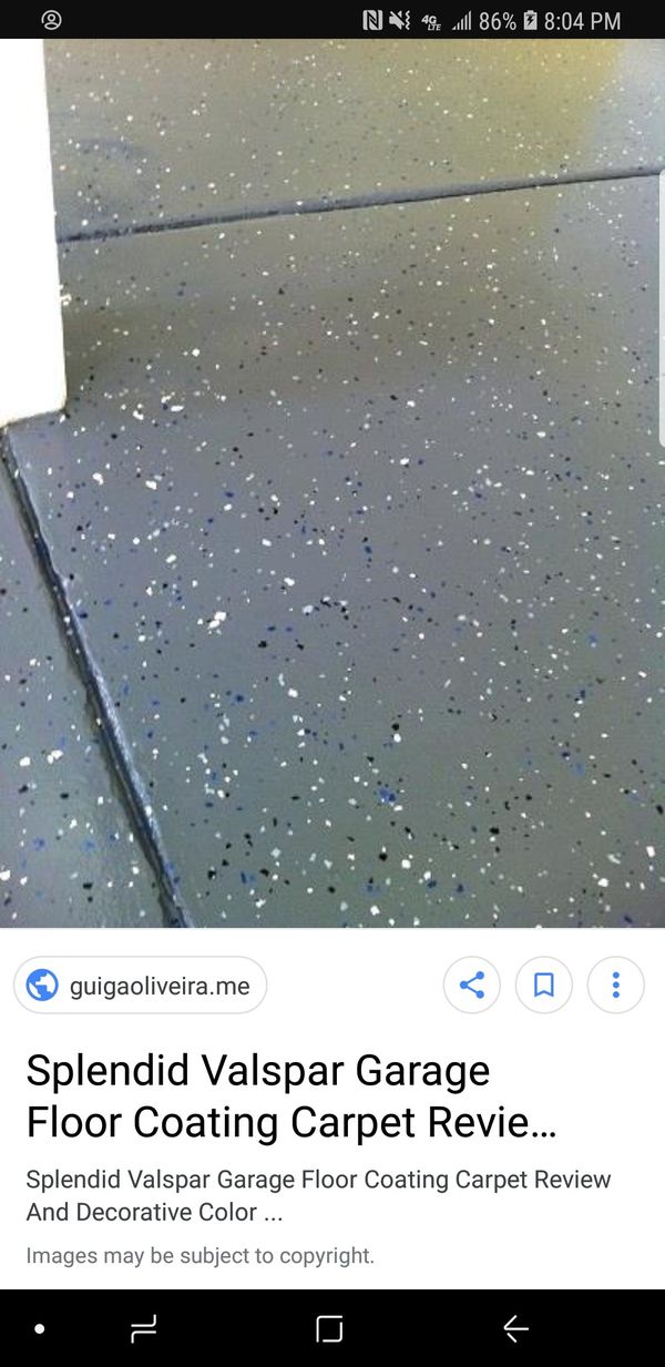 Valspar Garage Floor Coating For Sale In Ellenwood Ga Offerup