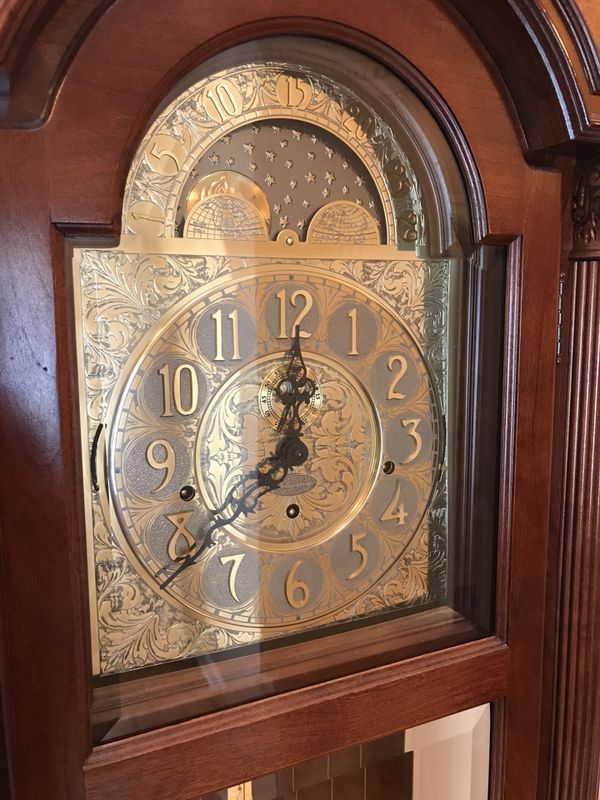 Ridgeway Grandfather Clock Cherry Wood for Sale in Gibsonia, PA OfferUp