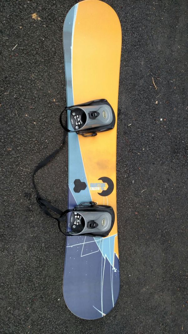 Burton cruzer snowboard 56" for Sale in Bloomfield, NJ OfferUp