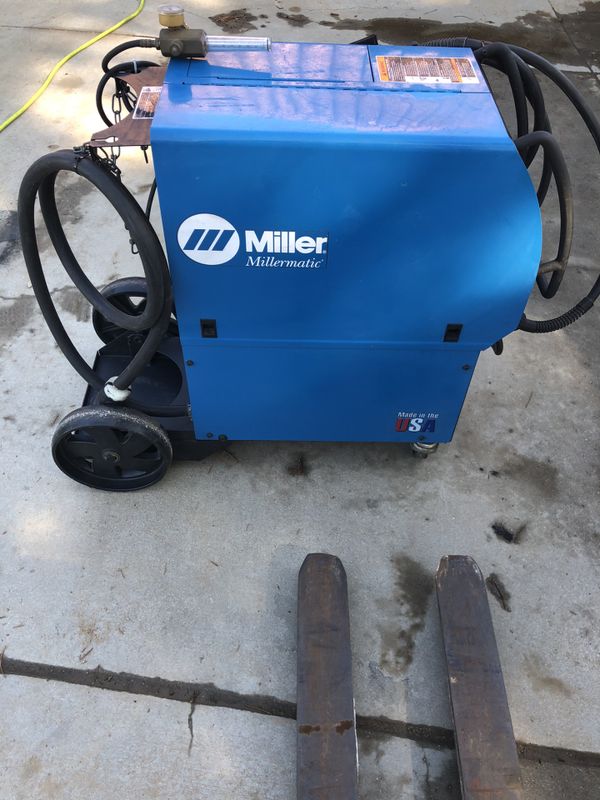Miller Millermatic 350P 400 amp welder pulse mig with push pull gun for