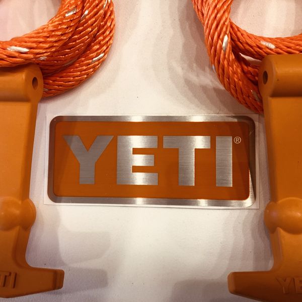 BLAZE ORANGE YETI Latches, Rope Handles & Front Decal for Sale in