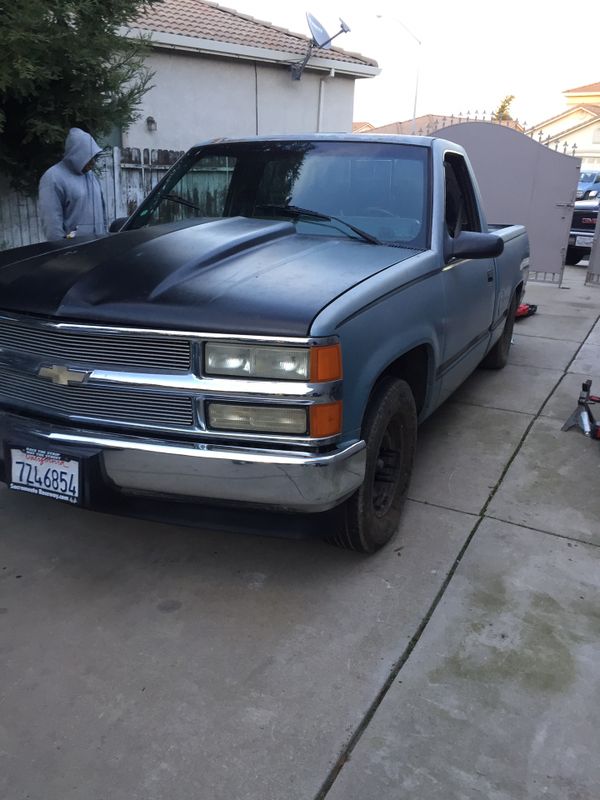 2 Inch Cowl Hood 88-98 Chevy Silverado