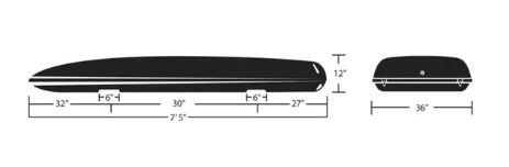 Packasport Roof top cargo carrier box for Sale in Redmond ...