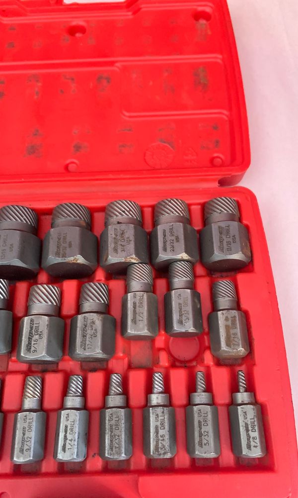 Snap On 25pc. Screw Extractor Set REX25B for Sale in Yardley, PA OfferUp