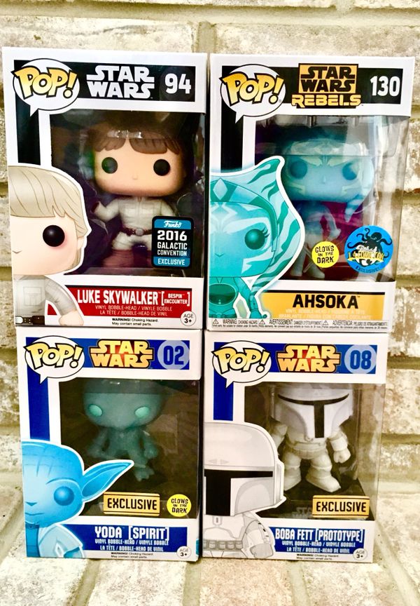 funko pop star wars exclusives