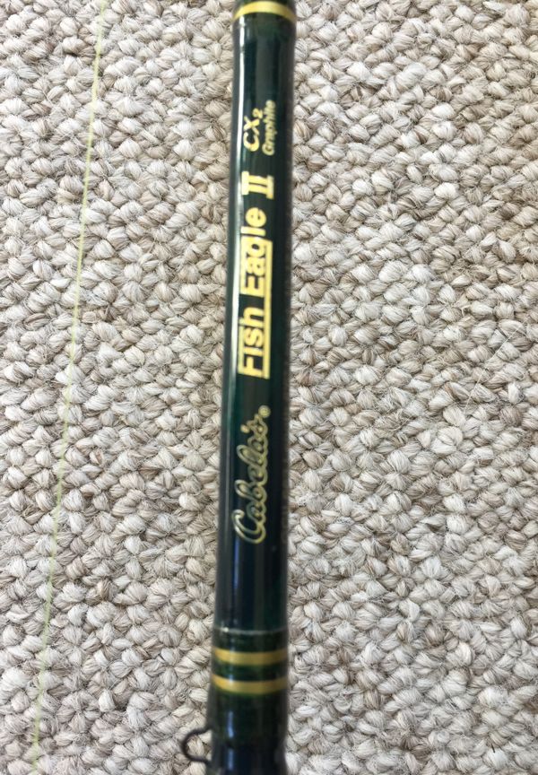 Cabela’s Fish Eagle II CX2 Graphite Fishing Rod for Sale in Greer, SC ...