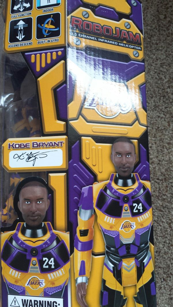 Kobe Bryant Helicopter Toy : World Tech Toys ZX-35067 NBA Licensed Los ...