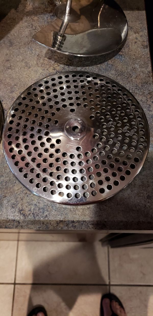 All Clad Stainless steel Food mill with 3 disc (course, medium and fine