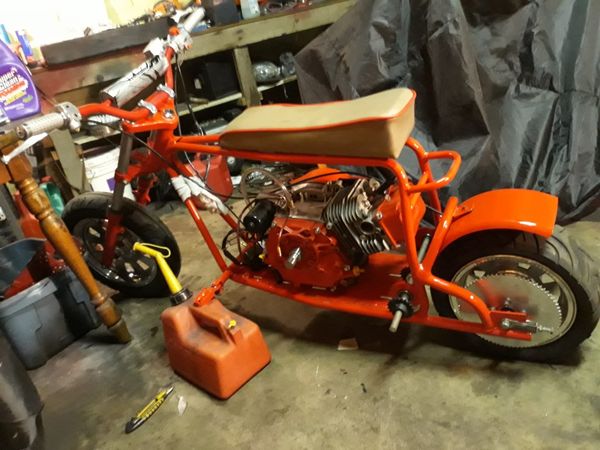 mini bikes with suspension