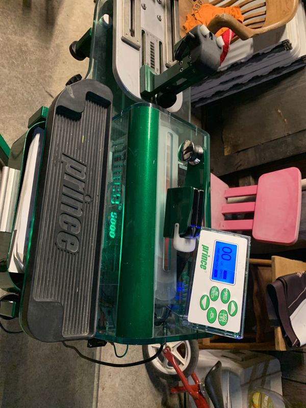 prince 5000 stringing machine