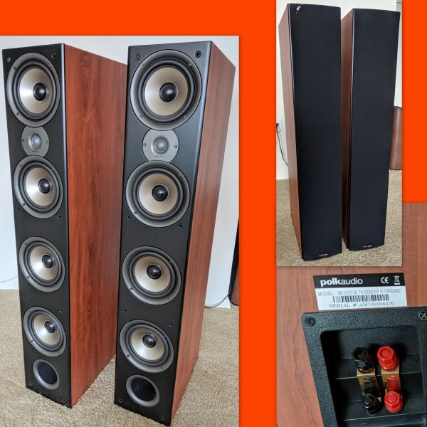 Set of 2 - Polk Audio Monitor 70 Series II / Floorstanding Speakers for Sale in Falls Church, VA 