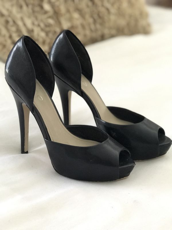 ALDO black peep toe heels for Sale in Vancouver, WA - OfferUp