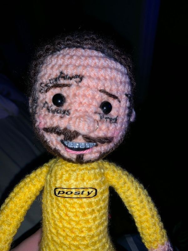 post malone plush doll