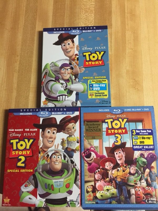 toy story blu ray box set