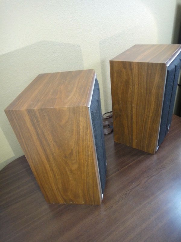 Vintage Pair Sony SS310 Speakers, Made In Japan & Korea, Sound Great