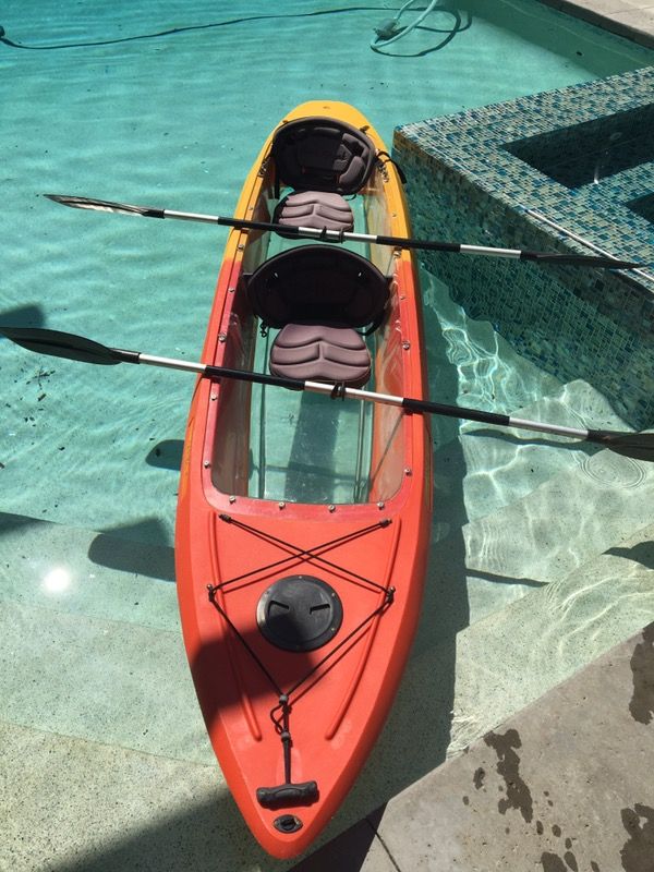 2 Seater ClearBottom Caribe Kayak for Sale in Tampa, FL