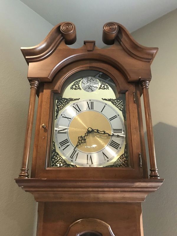 Grandfather Clock 1996 Seth Thomas Tempus Fugit for Sale in Brier, WA ...