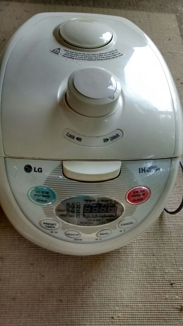LG brand Korean pressure rice cooker for Sale in Renton, WA OfferUp