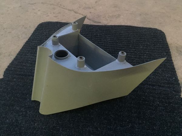 custom chopper oil tank