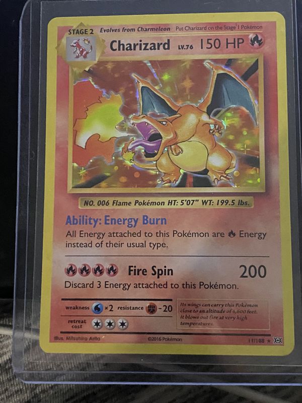 Holographic Charizard OG from Evolutions XY 11/108 for Sale in Glendale ...