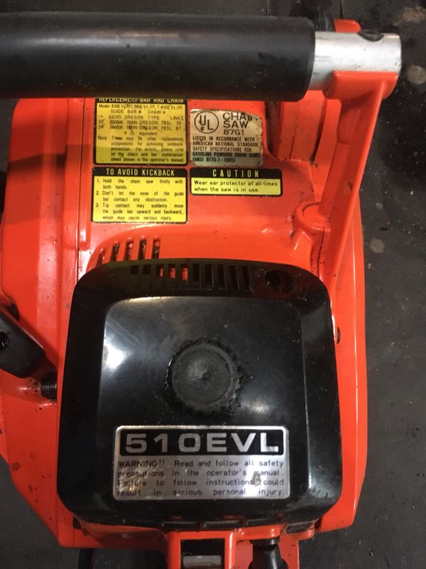 Echo 510EVL Chainsaw Great Condition for Sale in Everett, WA OfferUp