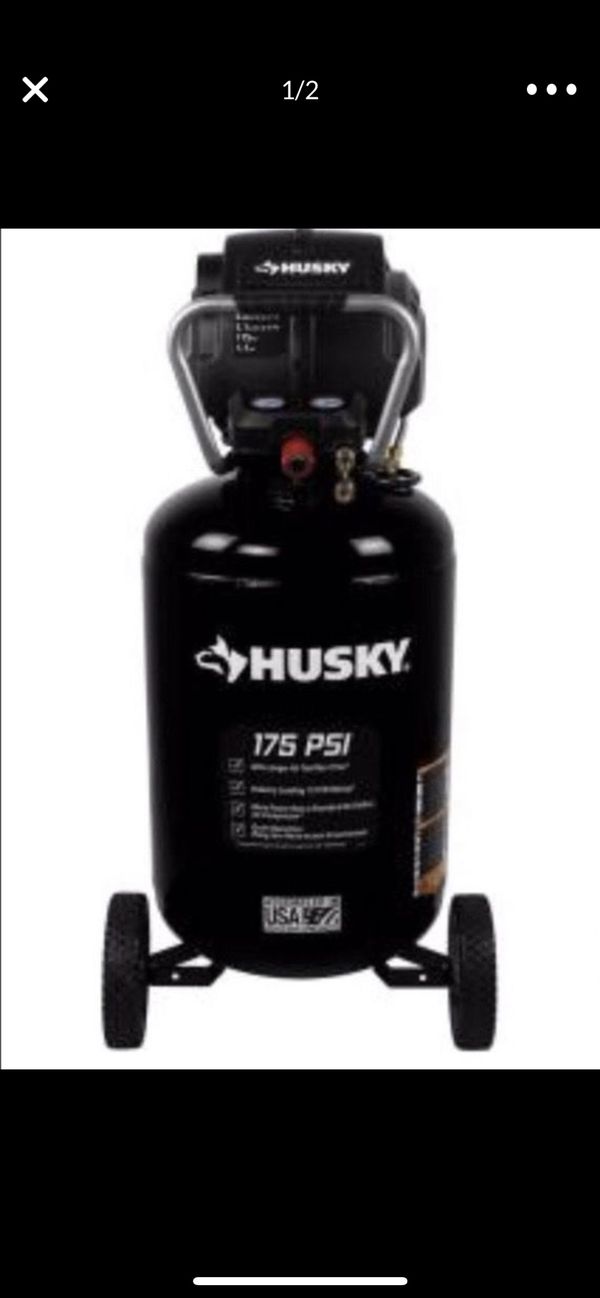 Husky 20 gallon 175 PSI air compressor for Sale in Edgemere, MD OfferUp