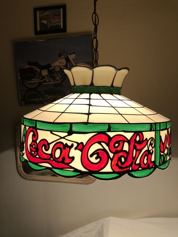 tiffany style pool table lamp