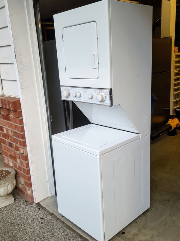Whirlpool 24 Inch Stackable Washer And Dryer For Sale In Lynnwood WA 