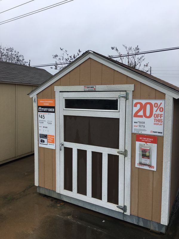 display tuff shed 12x16 for sale in greenwood, in - offerup