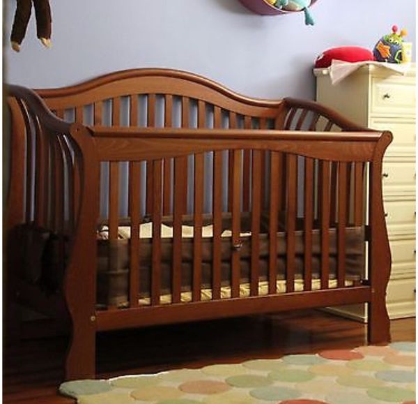 Pali Rosalia forever crib w/ conversation kit to full size bed, dresser
