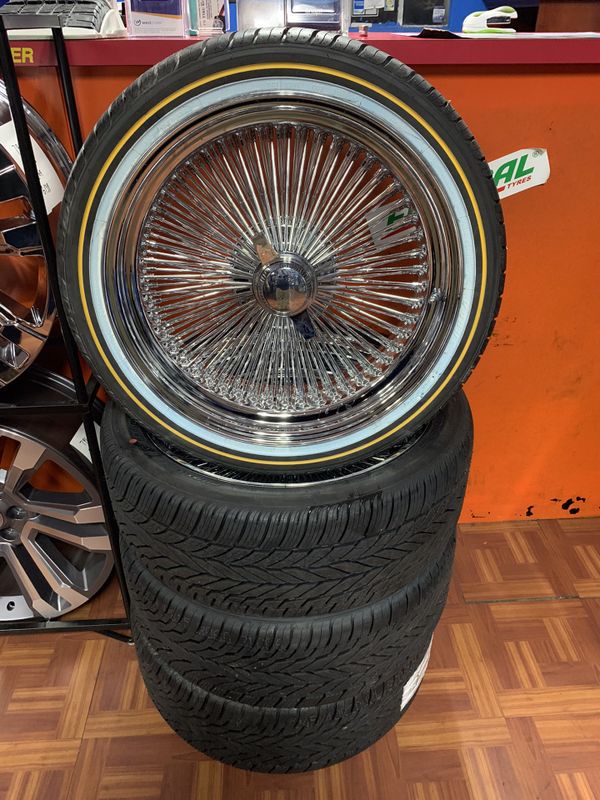 20s spoke wheels with 245/40/20 vogue tires for Sale in Dallas, TX