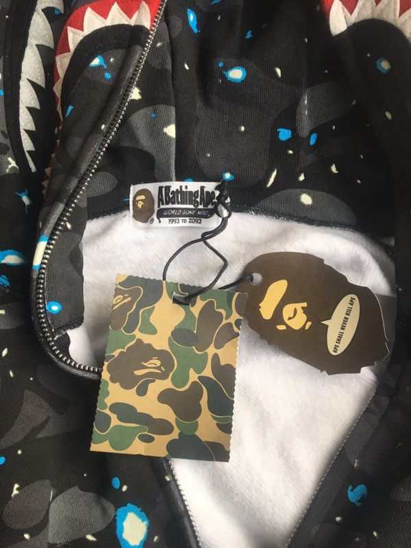 Bape Galaxy Hoodie Size XL for Sale in Los Angeles, CA - OfferUp