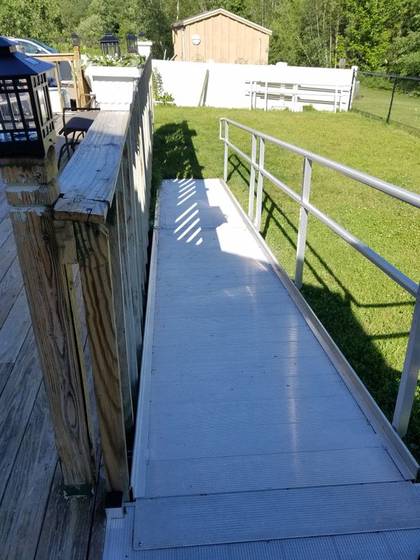 20 Foot Aluminum Wheelchair Ramp for Sale in Central Square, NY OfferUp