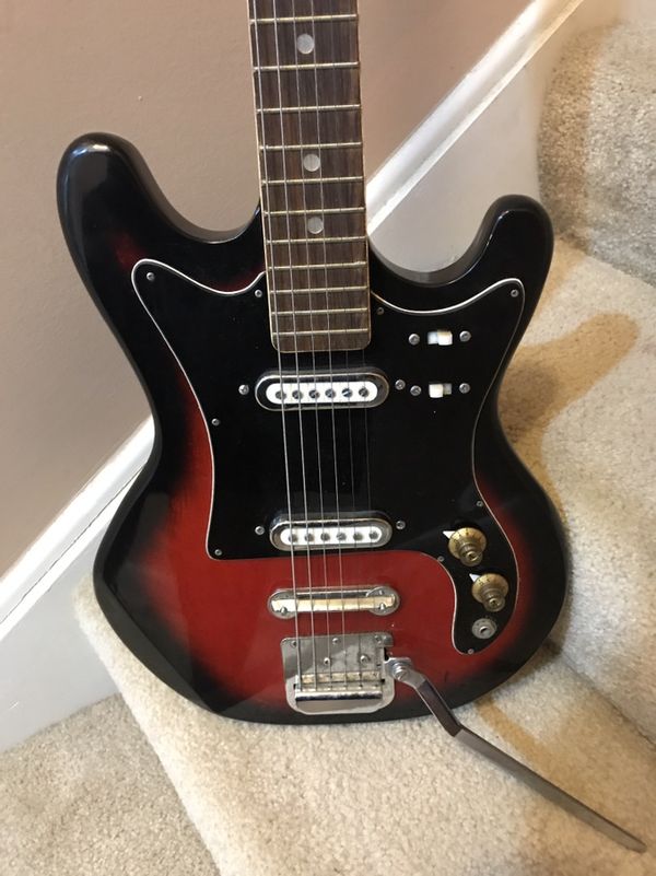 Vintage Kingston Teisco electric guitar for Sale in New Lenox, IL OfferUp