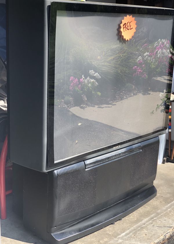 55” Sony Color Rear Projection Tv For Sale In Burnsville Mn Offerup 0936