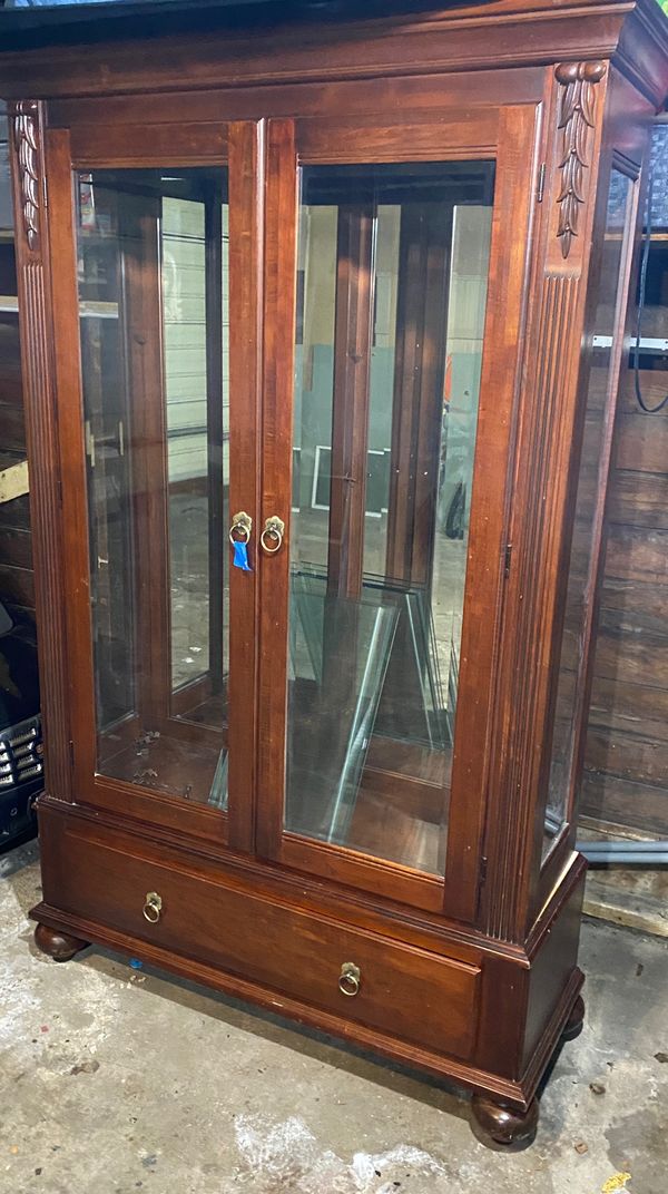 Ethan Allen British Classics 2 Door Curio China for Sale in