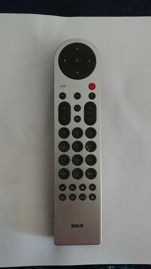 Silver RCA Remote Control for RCA LED LCD TV for Sale in Decatur, GA