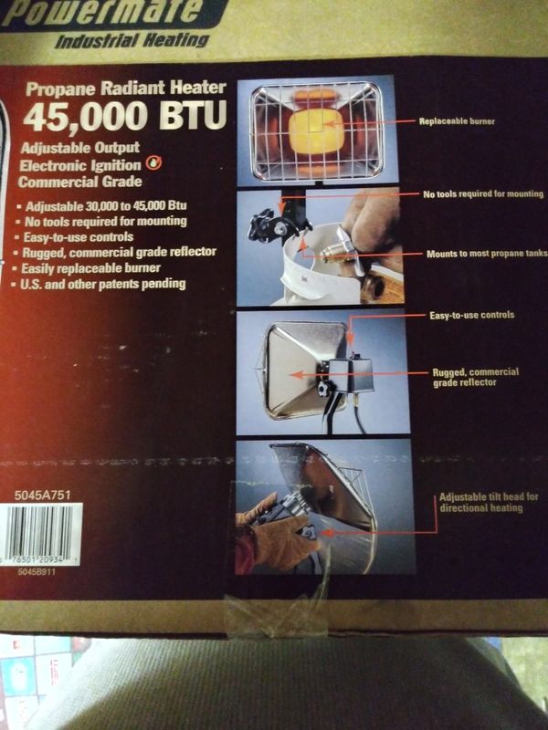New 45,000 btu propane heater coleman for Sale in Hoquiam, WA OfferUp