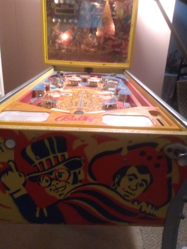 1972 Elton John captian fantastic and the brown dirt cowboy pinball