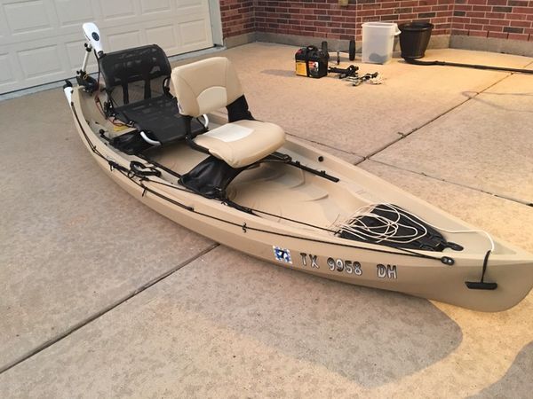 Nucanoe Frontier 12 Kayak With Trolling Motor For Sale In Missouri City 