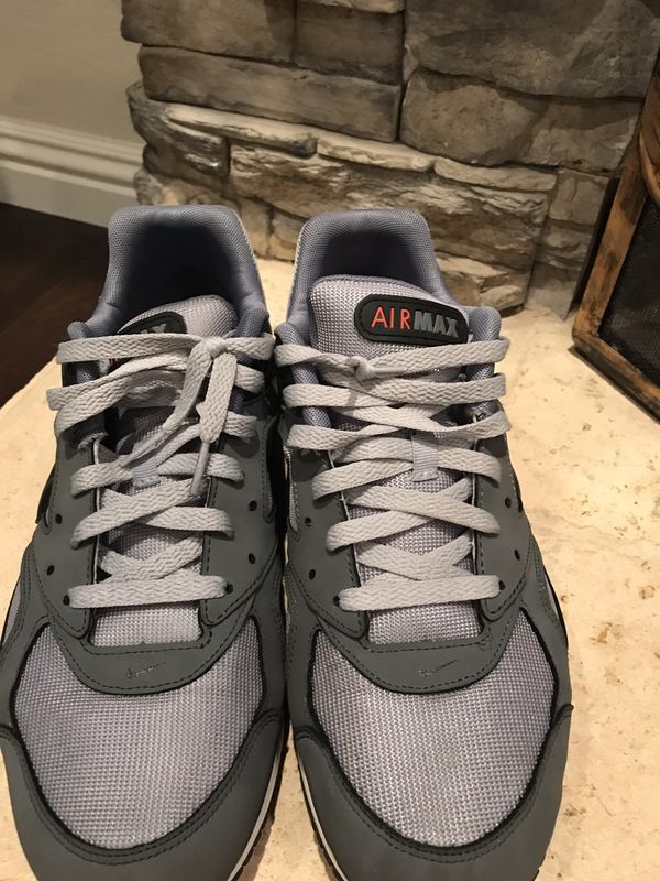 Nike Air Max IVO 580518-001 Mens Sz 11.5 Running Shoe Gray White 36-10 for Sale in Spring Valley 