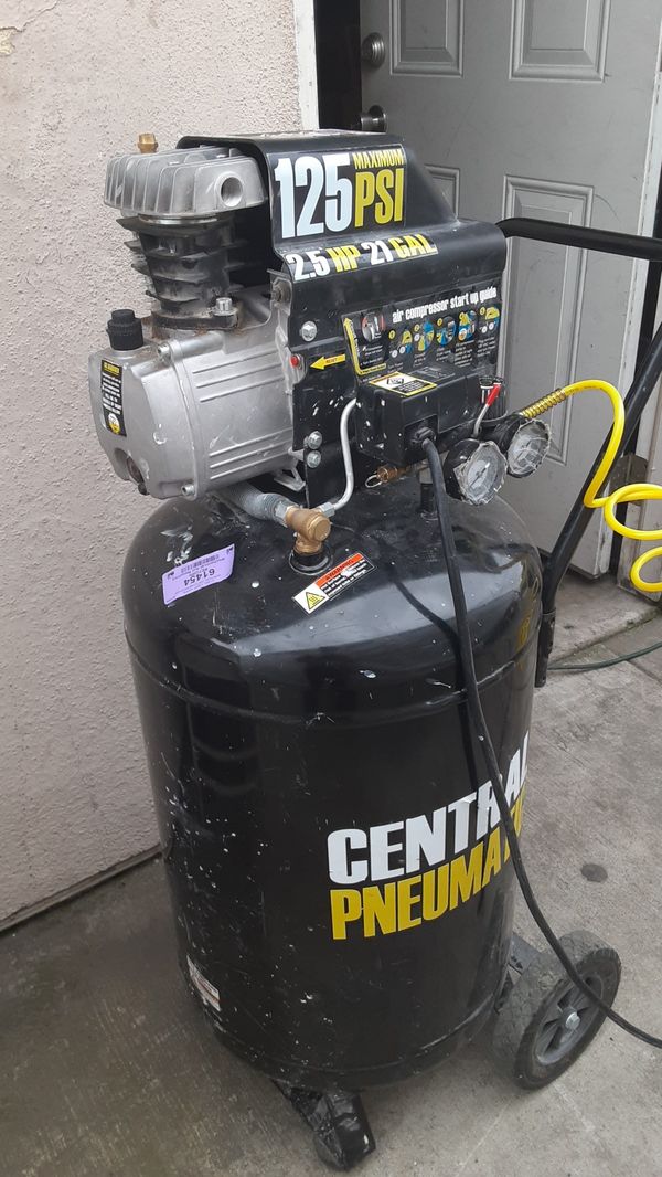 2.5 HP 21 Gallon Air Compressor Used for Sale in Montclair, CA OfferUp