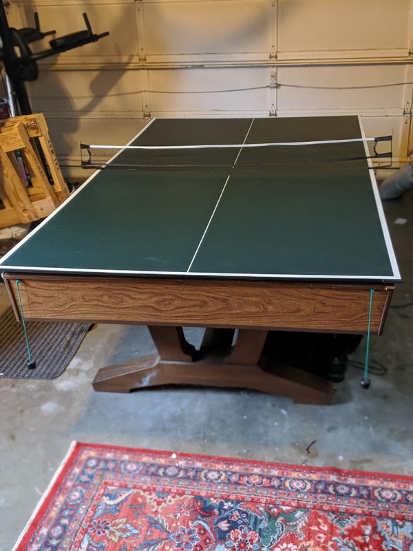 8’ Brunswick pool table with ping pong top. for Sale in Federal Way, WA